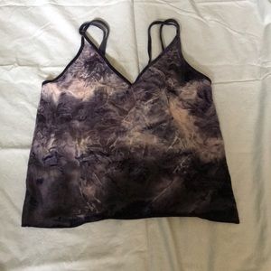 VELVET CROP TANK TOP